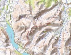Map Eel Crag