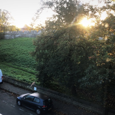 Sunrise, and the Minster